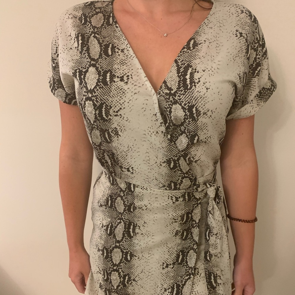 Snakeskin Romper (NEVER WORN)